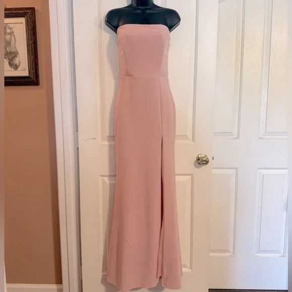Fashion Nova | Dresses | Fashion Nova Strapless Maxi Dress | Poshmark